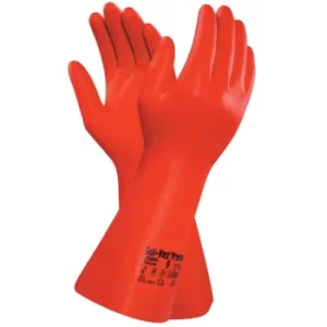 image of 37-900 Solvex Red Gloves Size 9