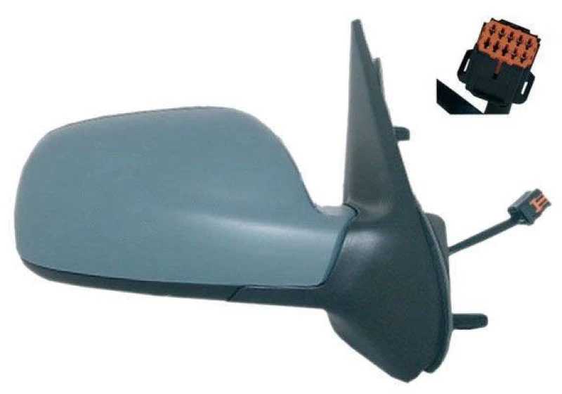Image of ALKAR 6112365 Wing mirror Right, Electric, Convex, primed Outside Mirror (50)