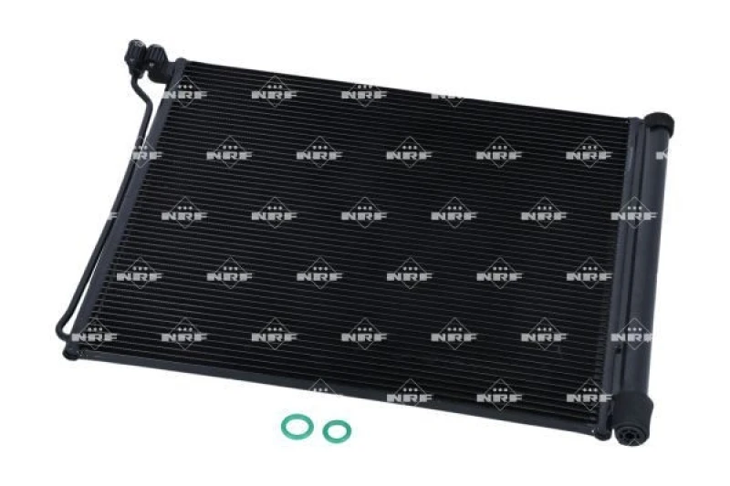 Image of NRF 350569 Condenser EASY FIT with seal ring, with nitrogen filling Condenser,air conditioning (448)