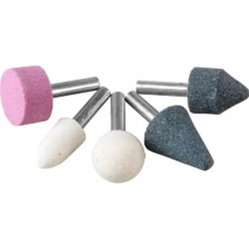 Image of SupaTool Mounted Stone Set 1/4'' Shank, 5 Piece