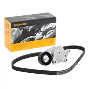 Image of CONTITECH V-ribbed belt set FORD,PEUGEOT,CITROEN 6PK976K1 1611277880,1613444880,1613844180 1611277880,1613444880,1613844180