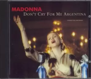 image of Madonna Don't Cry For Me Argentina 1997 Canadian CD single CD43809