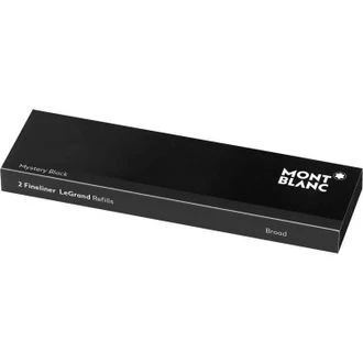 Image of Mont Blanc - Fineliner Legrand B, Mystery Black - Fineliner Pen Refill - Black