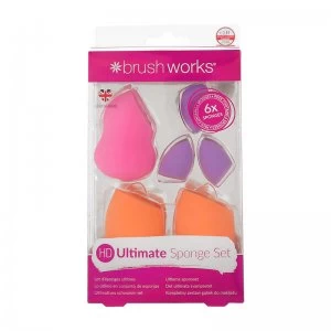 image of Brush Works HD Ultimate Complexion Sponge Set