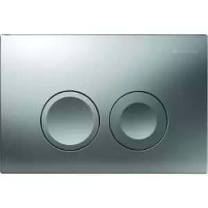 Image of Geberit Delta 21 Dual Flush Plate Matt Chrome 115.125.46.1 - 904994