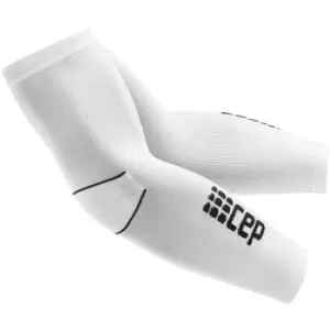 Image of Cep Compression Arm Sleeve Unisex - White