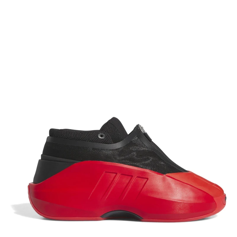 Image of adidas Kids Crazy Infant Junior Basketball Trainers Red male 3.5 (36)