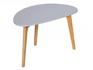 Image of LPD Astro Grey and Oak Coffee Table Flat Packed