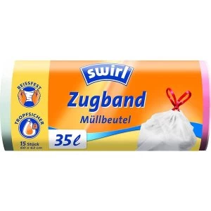 Image of Drawstring Bin Bags 35 Litre