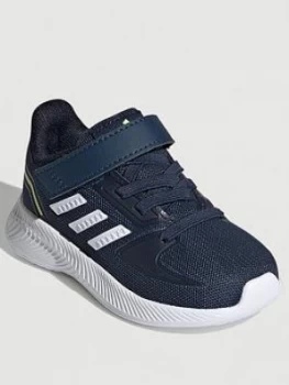 Image of adidas Runfalcon 2.0 Infants - Navy/White, Size 4