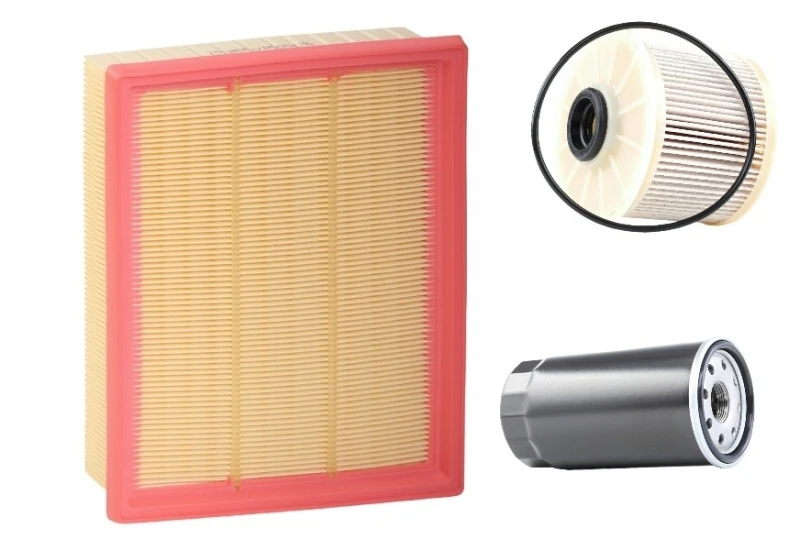 Image of RIDEX 4055F23567 Filter Set with air filter Filter Set (4055)