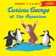 Image of curious george at the aquarium with downloadable audio