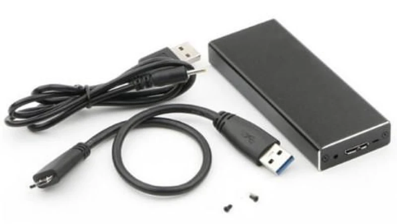 Image of CoreParts MSUB2340 storage drive enclosure SSD enclosure Black