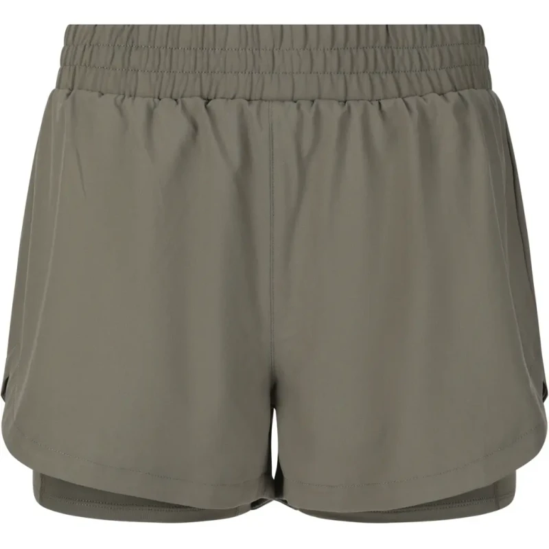 Image of Endurance Womens 2-in-1 shorts Endurance Yarol Gris Female 34