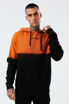 image of HYPE Burnt Orange FADE mens HOODIE