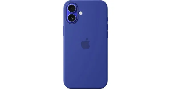 Image of Apple Silicone Case with MagSafe for iPhone 16 Plus - Ultramarine