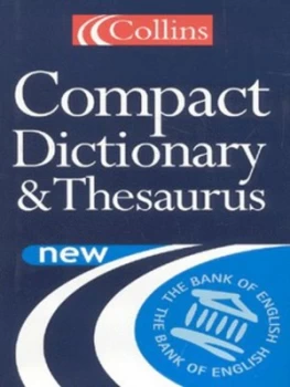 Image of Collins Compact Dictionary and Thesaurus by Lorna Gilmour Hardback