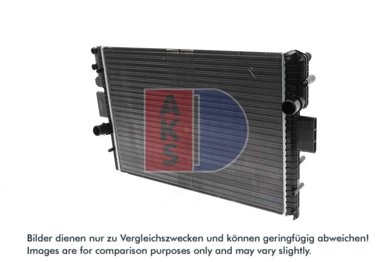 Image of AKS DASIS 400028N Engine radiator Mechanically jointed cooling fins Radiator,engine cooling (470)