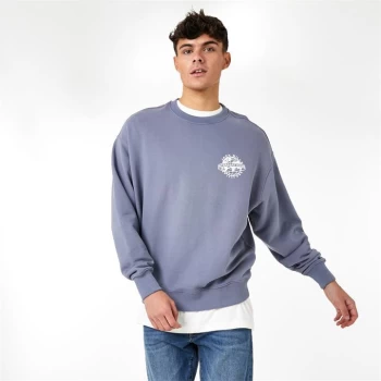 Image of Jack Wills Globe Sweatshirt - Dusky Blue