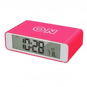 Image of Precisions Flip Alarm Clock - Pink