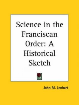 Image of Science in the Franciscan Order by John M Lenhart Paperback