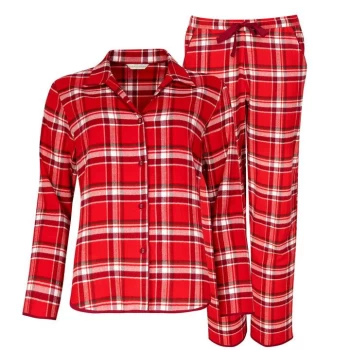 image of Cyberjammies Printed Long Sleeve Pyjama Set - Red