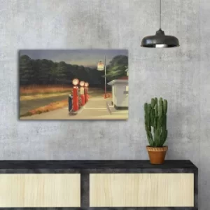 Image of FAMOUSART-052 Multicolor Decorative Canvas Painting