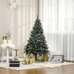 Image of Artificial Christmas Tree with Pine Cone Decoration, Green