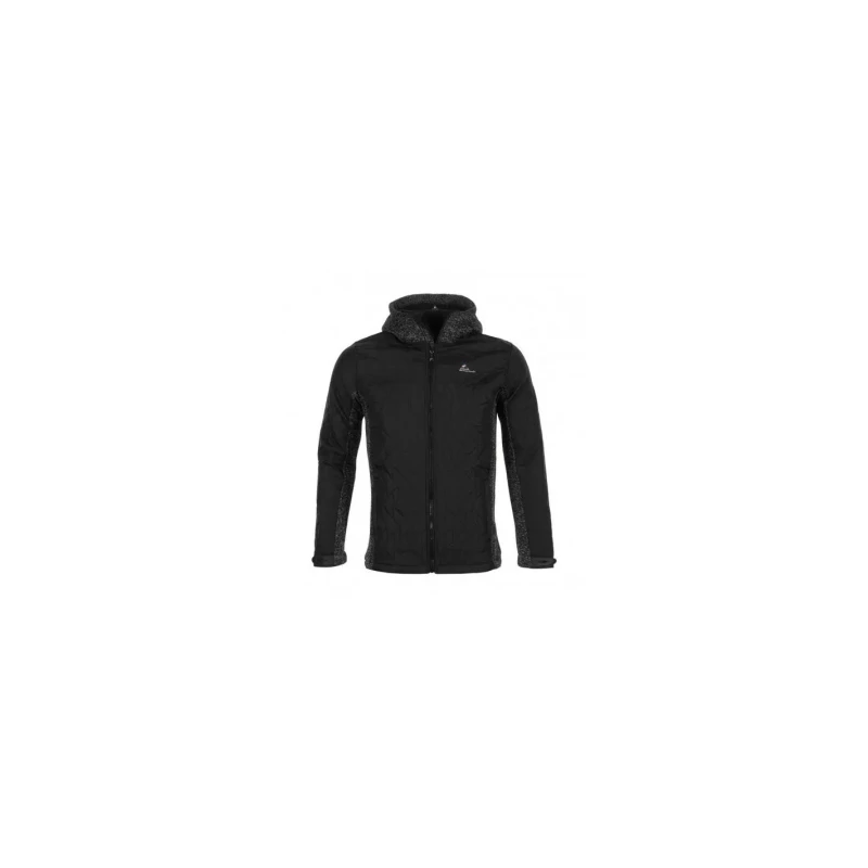 Image of Quilted fleece jacket Peak Mountain Cava Noir Male 2XL
