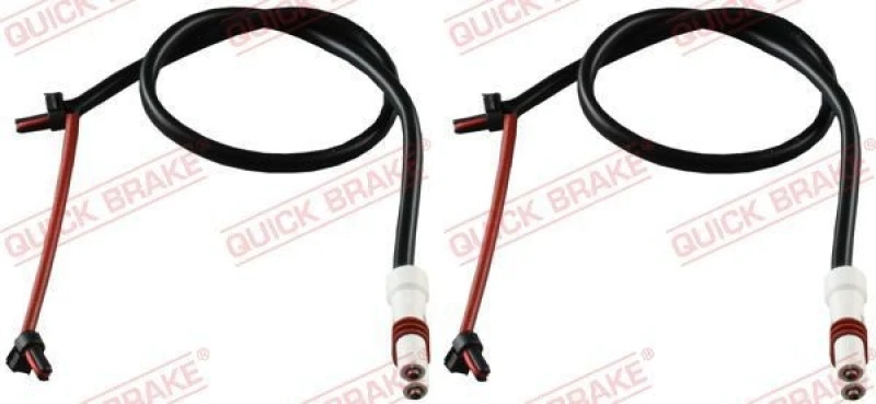 Image of QUICK BRAKE Brake pad wear sensor QUICK BRAKE WS 0349 A