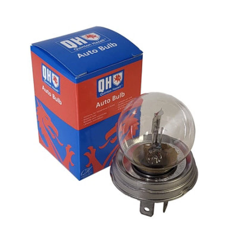 Image of Quinton Hazell Car Vehicle Replacement 12V 45/40W Asy P45T Headlamp Bulb Qbl410