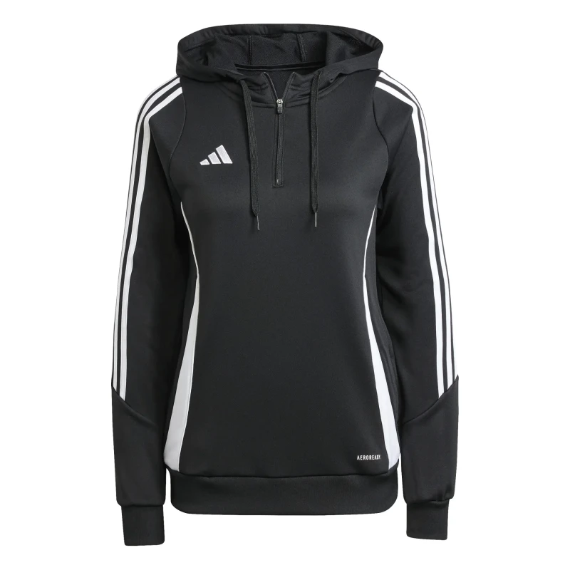 Image of Adidas Womens training hoodie adidas Tiro 24 Noir Female XL
