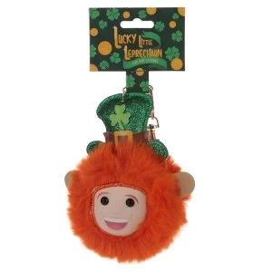 Image of Lucky Leprechaun Pom Pom Keyring