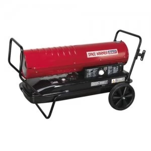 Image of Sealey 215,000Btu Space Warmer Paraffin & Diesel Heater