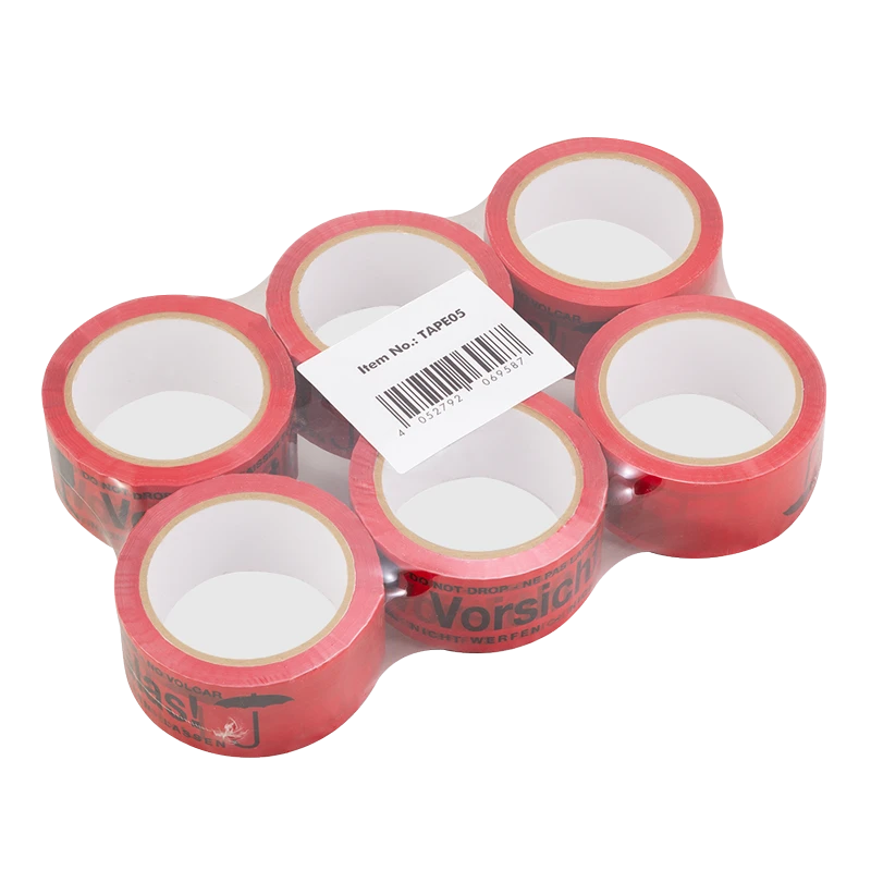 Image of LogiLink Adhesive tape. w/Vorsicht Glas printing OPP tape. 40mic