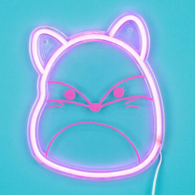 Image of Squishmallows Character Neon Wall Light - Fifi the Fox