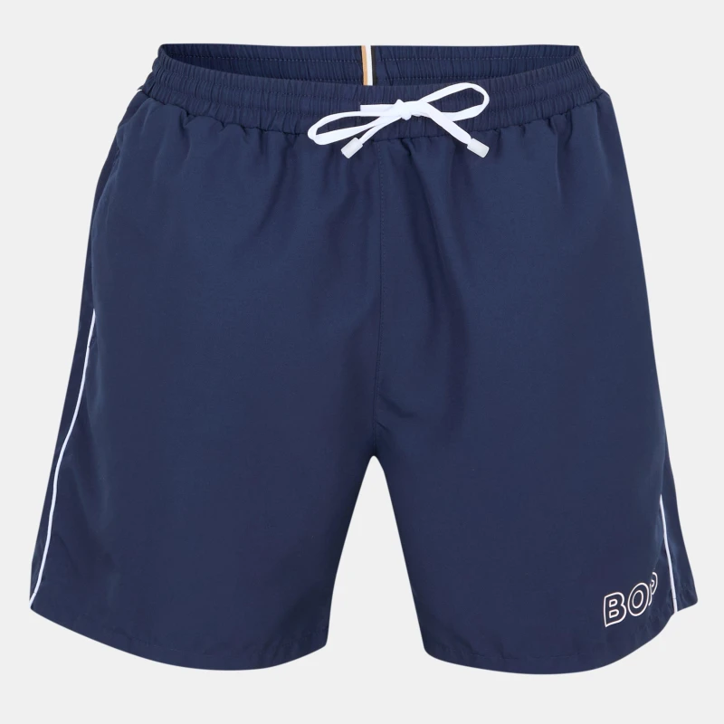 Image of Boss Mens Starfish Bm Swim Shorts Dark Blue male S