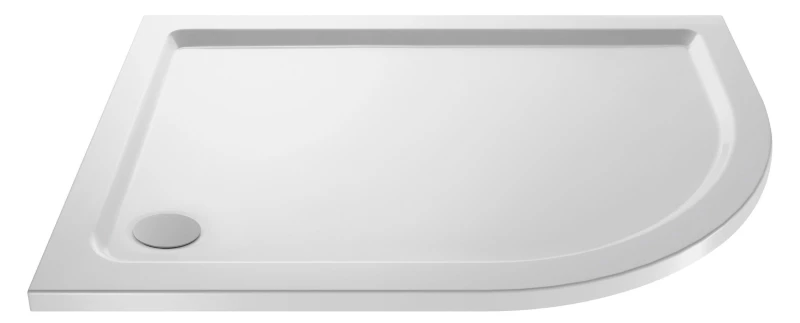 Image of Balterley Premium Shower Tray - Right Hand Offset Quadrant - 900mm x 760mm - White White