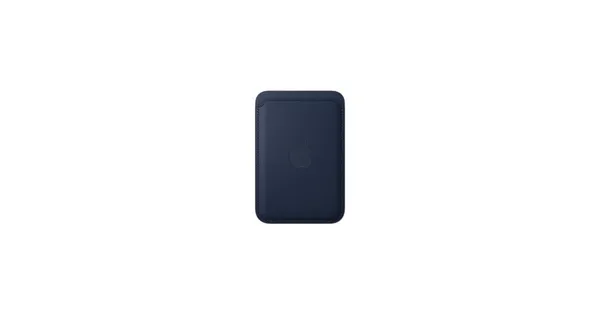 Image of Apple iPhone FineWoven Wallet with MagSafe - Deep Blue MA6X4ZM/A