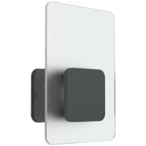 image of Netlighting Eredita LED Outdoor Flush Wall Light Anthracite IP44