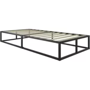 image of 90cm Soho Metal Platform Bed Black