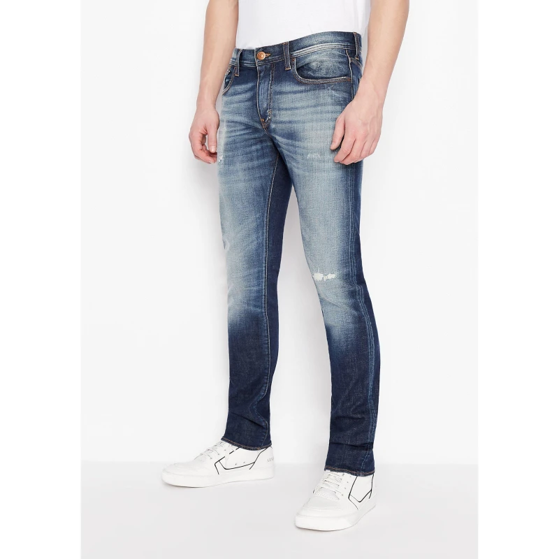 Image of Armani Exchange J13 Slim Jeans - Blue Blue 28 R