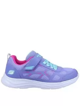 Image of Skechers Glimmer Kicks Fresh Glow Trainer, Blue, Size 1.5 Older
