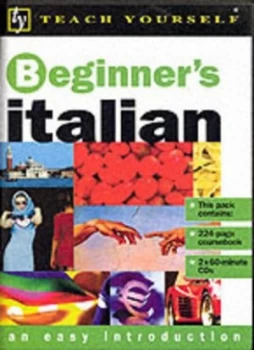 Image of Teach Yourself Beginners Italian New Edn Bk/dbl Cd Pk by Vittoria Bowles Paperback