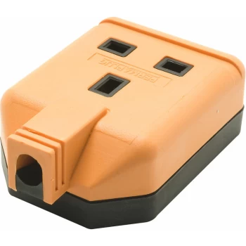 image of ELS13O Free Mains Socket 13A - Orange - Masterplug