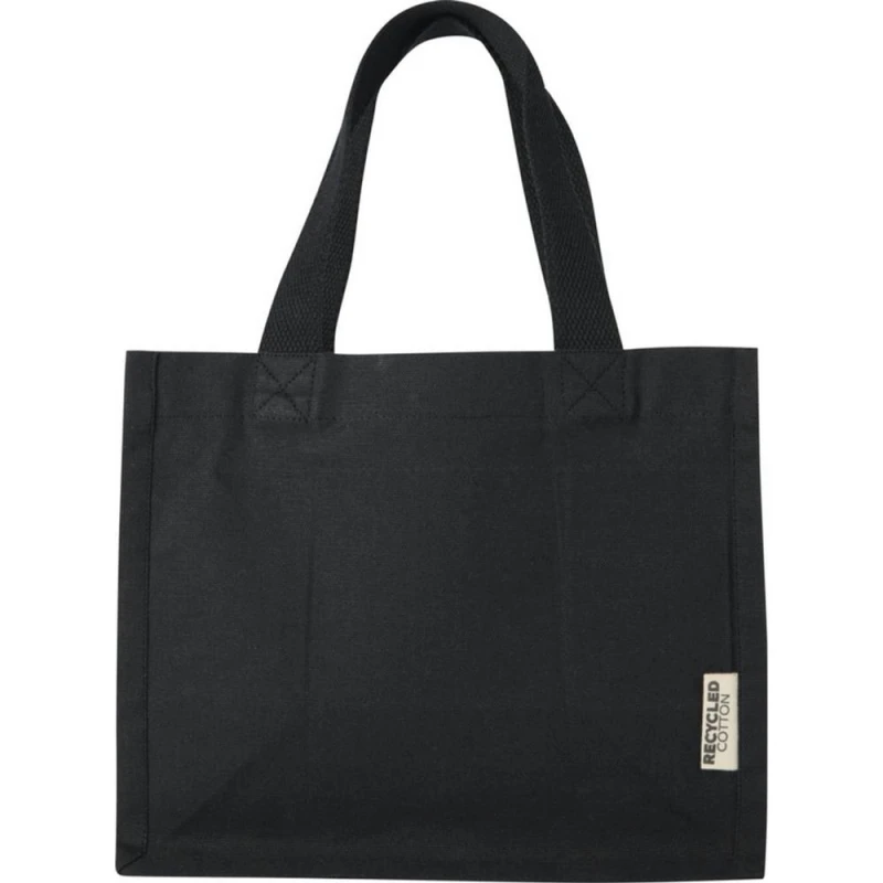 Image of Floso Womens Odessa Mini Cotton 9L Tote Bag in Black Female One Size