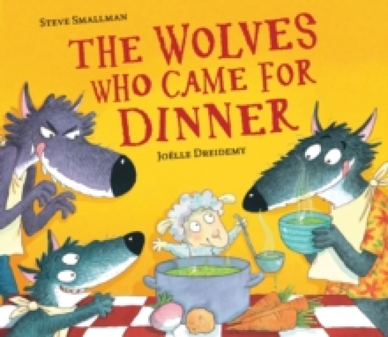 Image of Steve Smallman The Wolves Who Came for Dinner Book Multi unisex