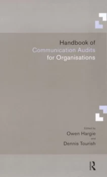 Image of Handbook of Communication Audits for Organisations by Owen D.W. Hargie Book