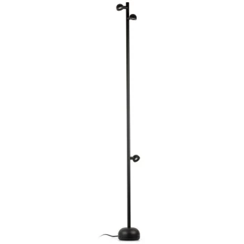 Image of Faro BROT - Integrated LED Floor Lamp Multi Arm Black, 2700K