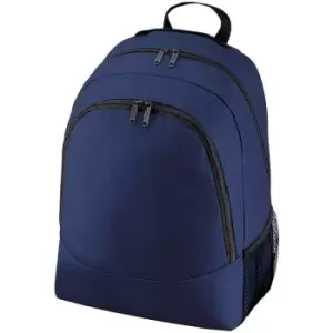 Image of Bagbase Universal Multipurpose Backpack / Rucksack / Bag (18 Litres) (Pack of 2) (One Size) (French Navy) - French Navy